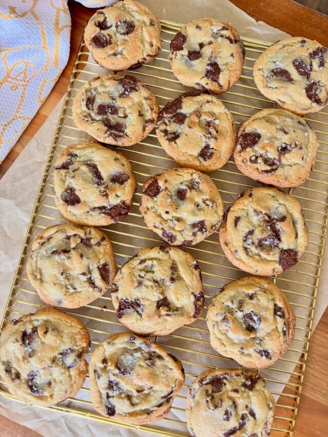 Sourdough Discard Chocolate Chip Cookies