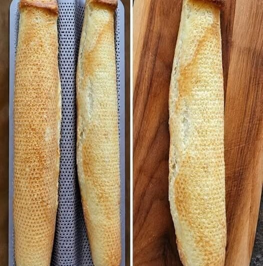 Homemade French Baguettes – Crispy, Chewy & Full of Flavor