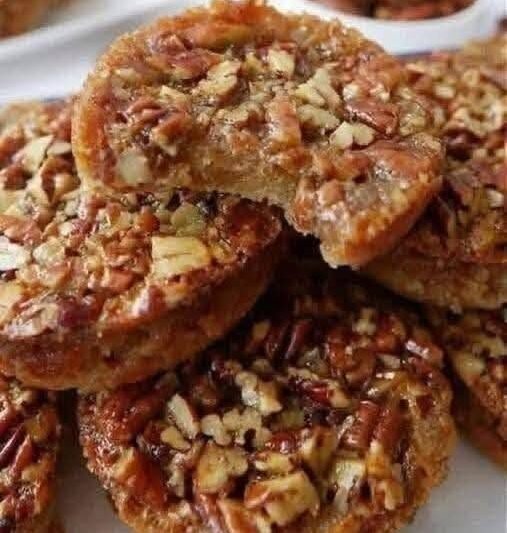 Sourdough Pecan Pie Cookies